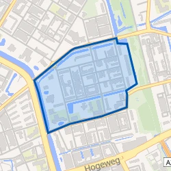 Kaart van Watervogelbuurt