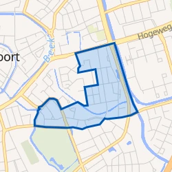 Kaart van Componistenbuurt-Noord