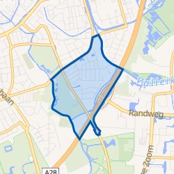 Kaart van Componistenbuurt-Zuid
