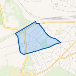 Kaart van Staatsliedenbuurt-West