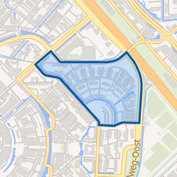 Kaart van Vlinderbuurt