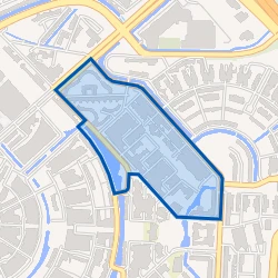Kaart van Muziekbuurt-Noord