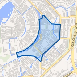 Kaart van Muziekbuurt-Zuid