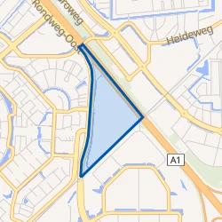 Kaartje van Sportpark Zielhorst