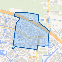 Kaart van Kruidenbuurt
