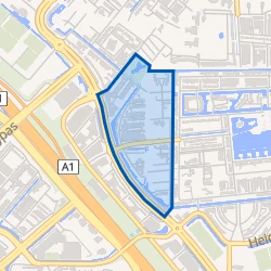 Kaart van Duisterweg e.o.