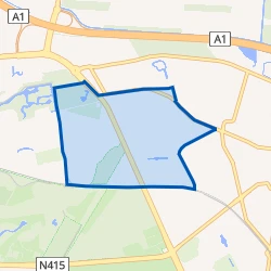 Kaart van Wilhelminapark