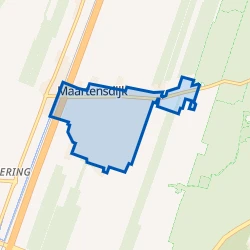 Kaart van Maartensdijk Kern