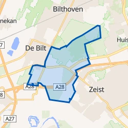 Kaart van Beerschoten-Oostbroek