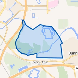 Kaart van Verspreide huizen in het noorden