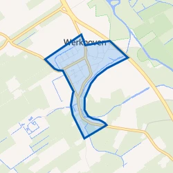 Kaart van Werkhoven