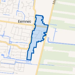 Kaart van Eemnes-Dorp