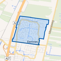 Kaart van Noordbuurt