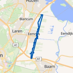 Kaart van Wakkerendijk-Meentweg