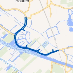 Kaartje van Rondweg Zuid-West