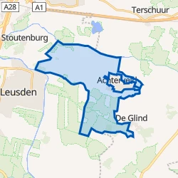 Kaart van Buitengebied Achterveld
