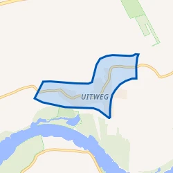Kaart van Uitweg
