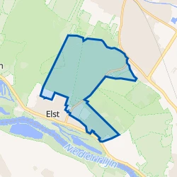 Kaart van Heuvelrug Elst