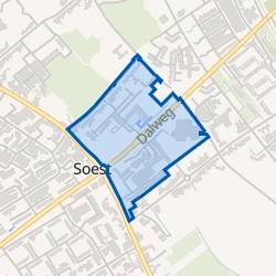 Kaart van De Eng Noord West