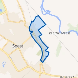 Kaart van Soest Midden