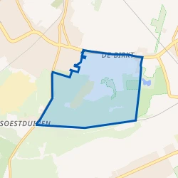 Kaart van Duinen Gebied