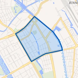 Kaart van Transwijk-Noord