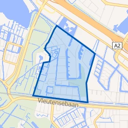 Kaart van Terwijde-West
