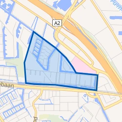 Kaart van Terwijde-Oost