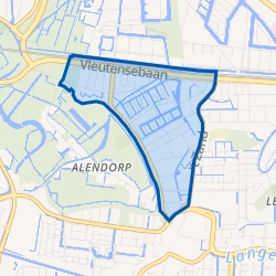 Kaart van Het Zand-West