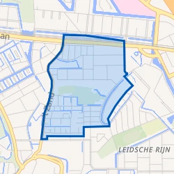 Kaart van Het Zand-Oost