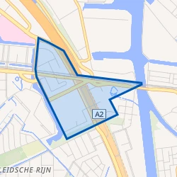 Kaart van Leidsche Rijn-Centrum