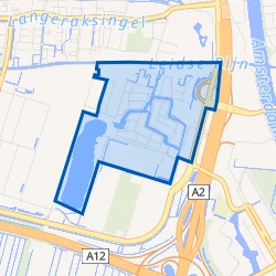 Kaart van Rijnvliet