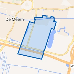 Kaart van Bedrijvengebied Oudenrijn