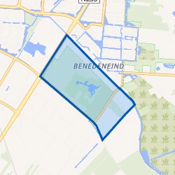 Kaart van De Blauwe Hel