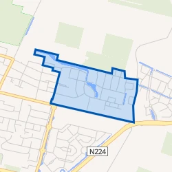 Kaart van Het Groene Woud