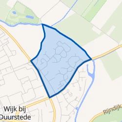 Kaart van Noorderwaard-Noord