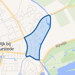 Kaart van Noorderwaard-Zuid