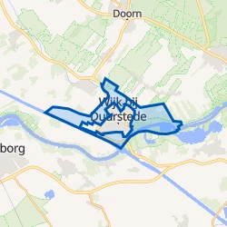 Kaart van Buitengebied Wijk bij Duurstede