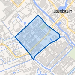 Kaart van Kasteelkwartier