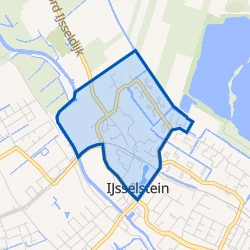 Kaart van IJsselveld-West