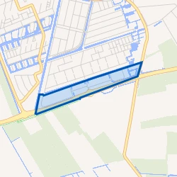 Kaart van Bedrijventerrein De Corridor