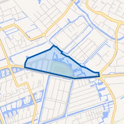 Kaart van Benschopperpoort en Het Podium