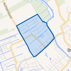 Kaart van Achterveld-Noord