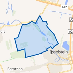 Kaart van Landelijk gebied Noord
