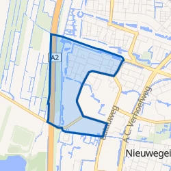 Kaart van Buitenweides