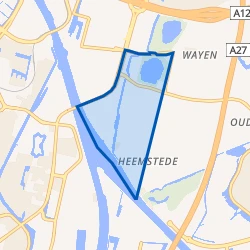 Kaartje van Buitengebied Laagraven