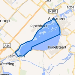 Kaart van Uiterweg