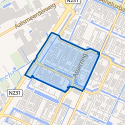 Kaart van Landschappenbuurt