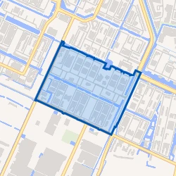 Kaart van Schrijversbuurt