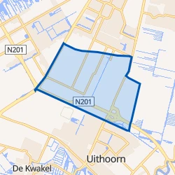 Kaart van Legmeerpolder